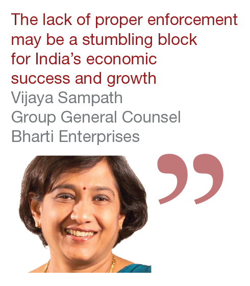 Vijaya Sampath Group General Counsel Bharti Enterprises