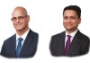 A photo of Peter Stafford and Niaz Khan