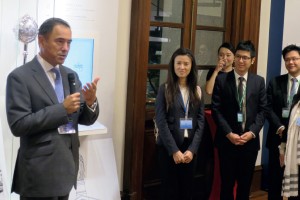 HKCCA members enjoy a tour of Hong Kong’s historic Court of Final Appeal building.