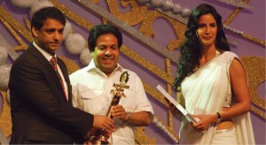 Rajiv Shukla, Rohit Kochhar and Katrina Kaif