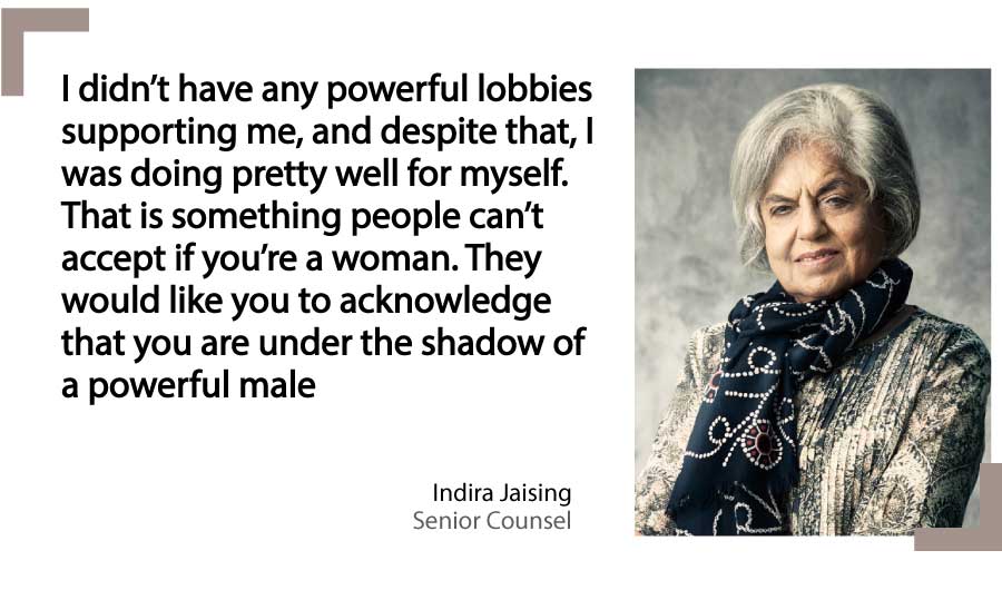 Indira Jaising Senior Counsel