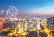 杭州, Hangzhou skyline view