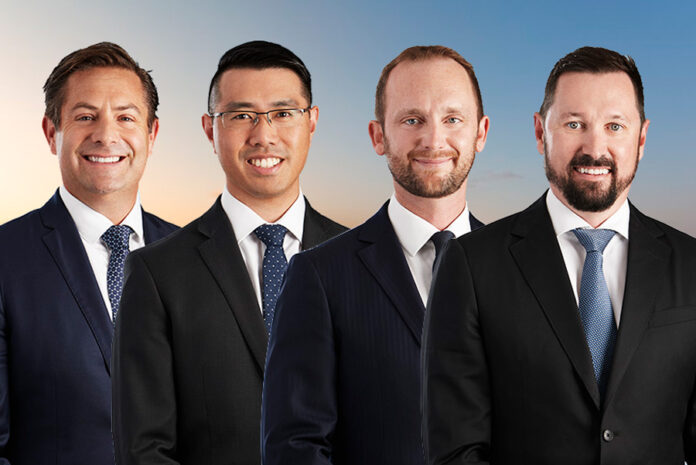 Corporate Thomson Geer Scott Gibson, Michael Ng, Hedley Roost and Marc Wilshaw,