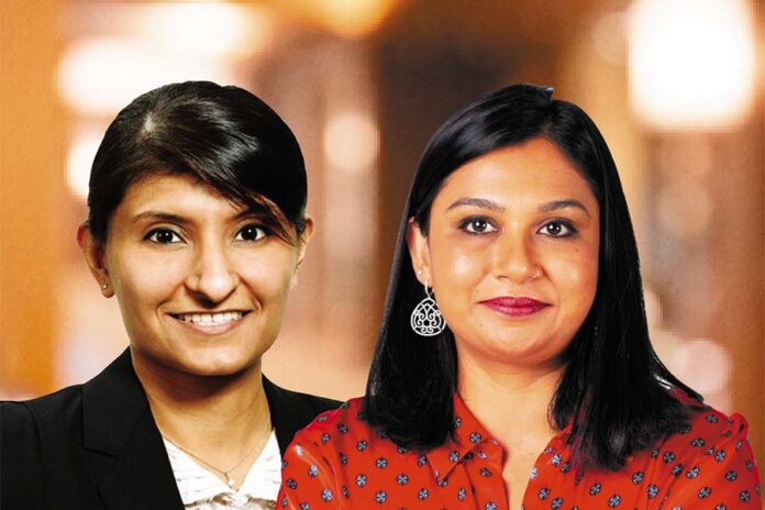 Left-Sheila Ahuja, Right-Pallavi Gopinath Aney