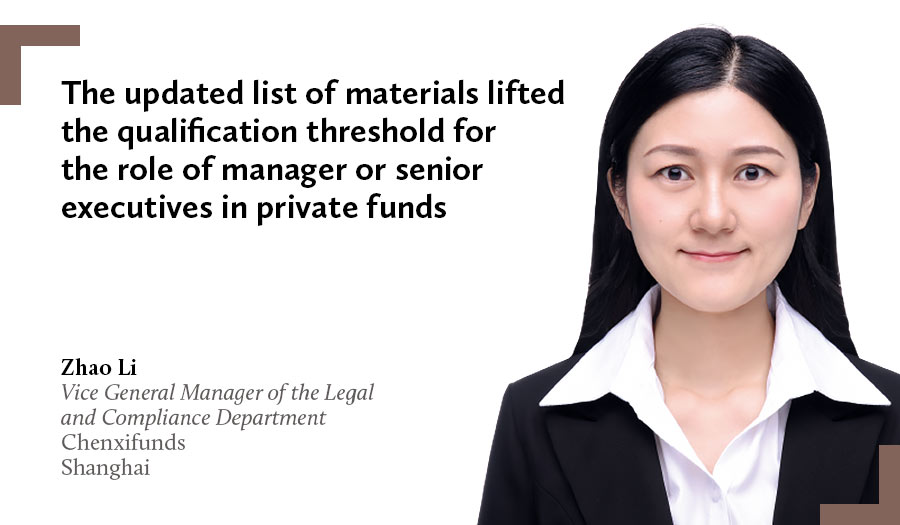 Zhao Li, Chenxifunds