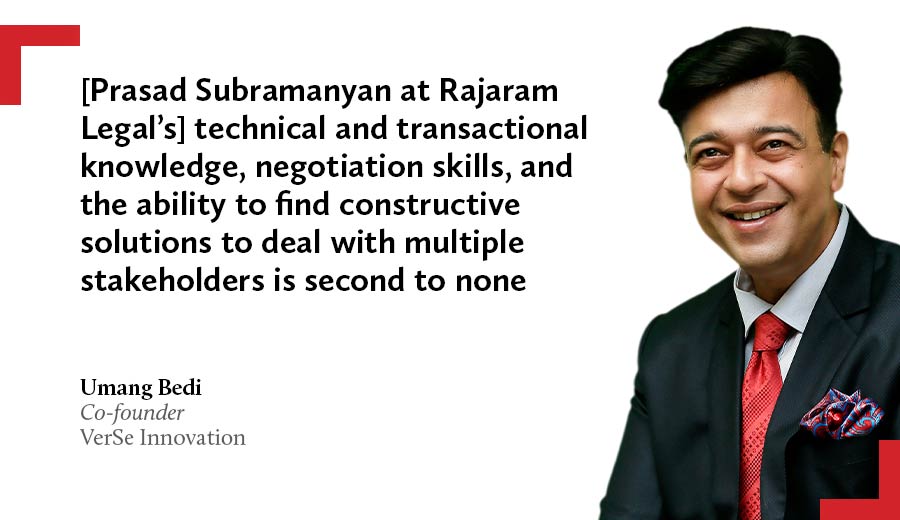 Umang Bedi, VerSe Innovation