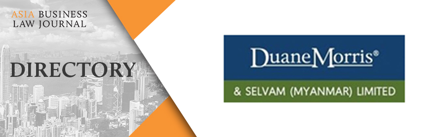 ABLJ Directory - DUAN MORRIS & SELVAM (MYANMAR)