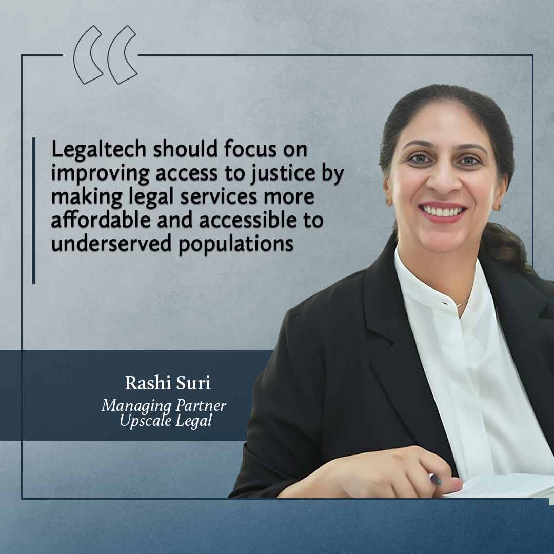 Rashi Suri, Upscale Legal