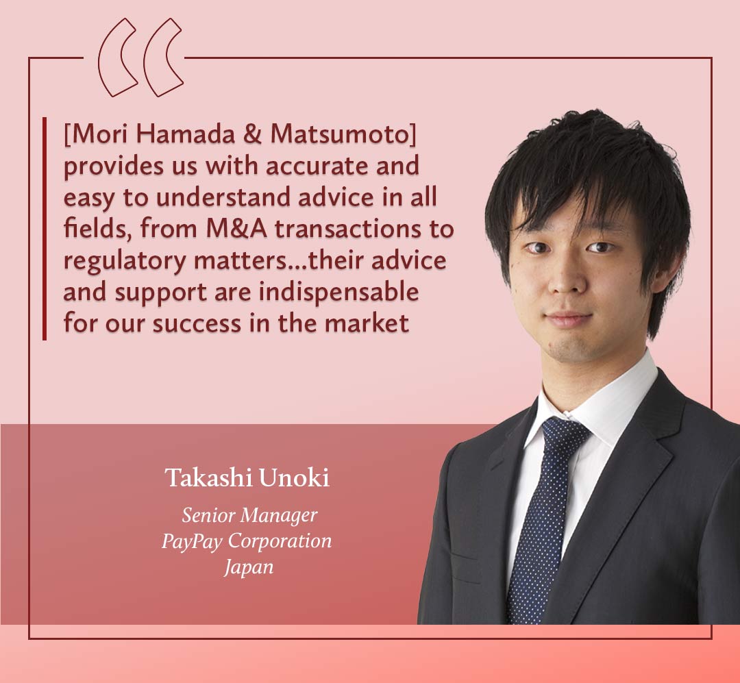 Takashi-Unoki-Japan-law-firm-award-2023-quote