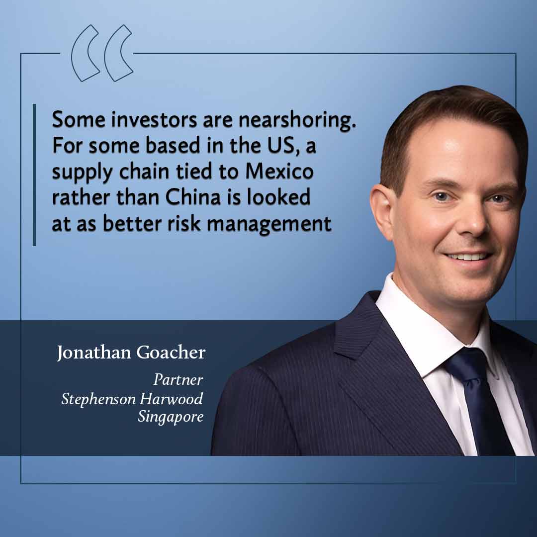 Jonathan Goacher, Stephenson Harwood