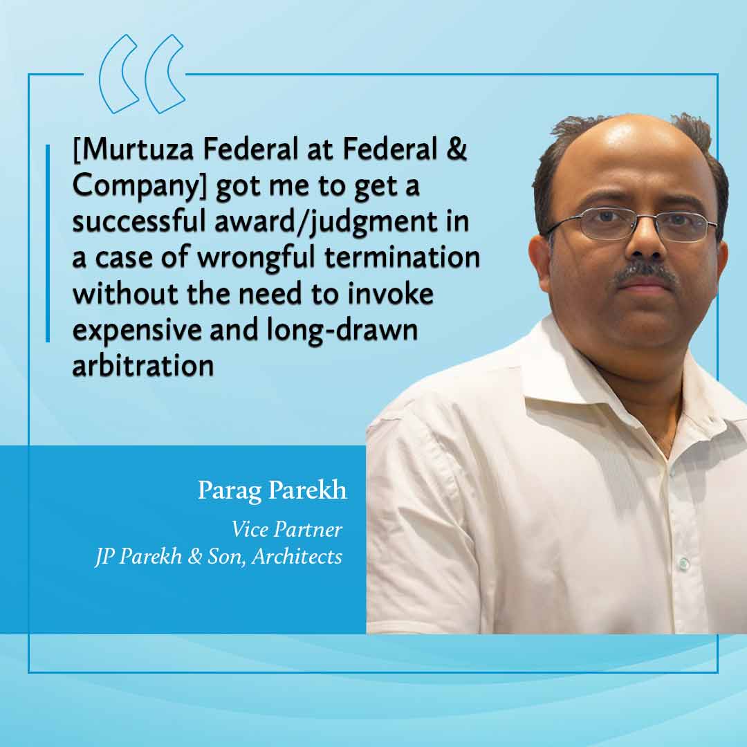 Parag Parekh. JP Parekh & Son, Architects