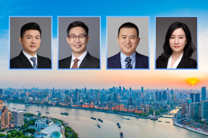中伦聘请四名合伙人