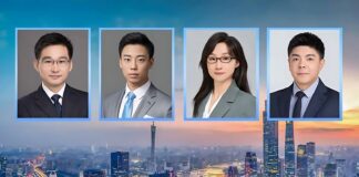 Jason Wu, Luo Siwei, Hou Nini and Wilson Tang