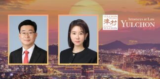 Jong Cheol Lee and Mun Hui Kim join Yulchon