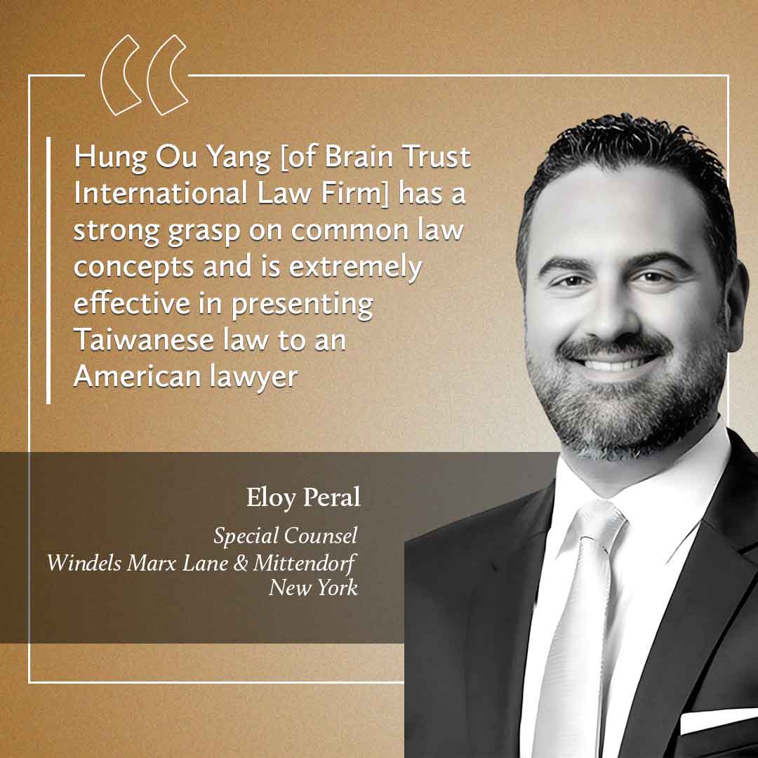 Eloy Peral, Windels Marx Lane & Mittendorf Quote