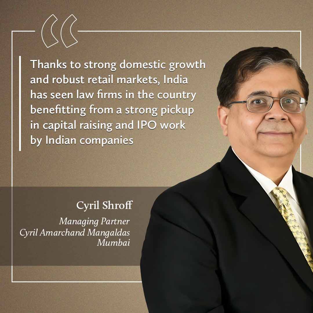 On the move, Cyril Shroff