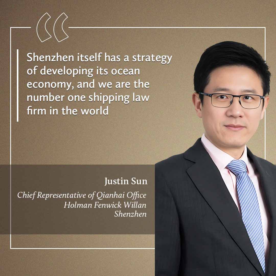 On the move, Justin Sun