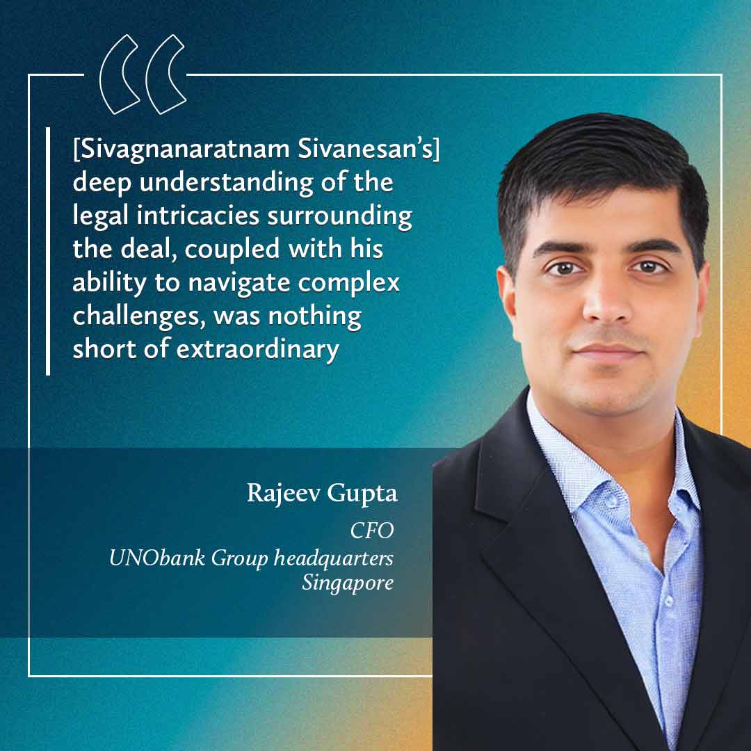 Rajeev Gupta, UNObank Group Headquarters