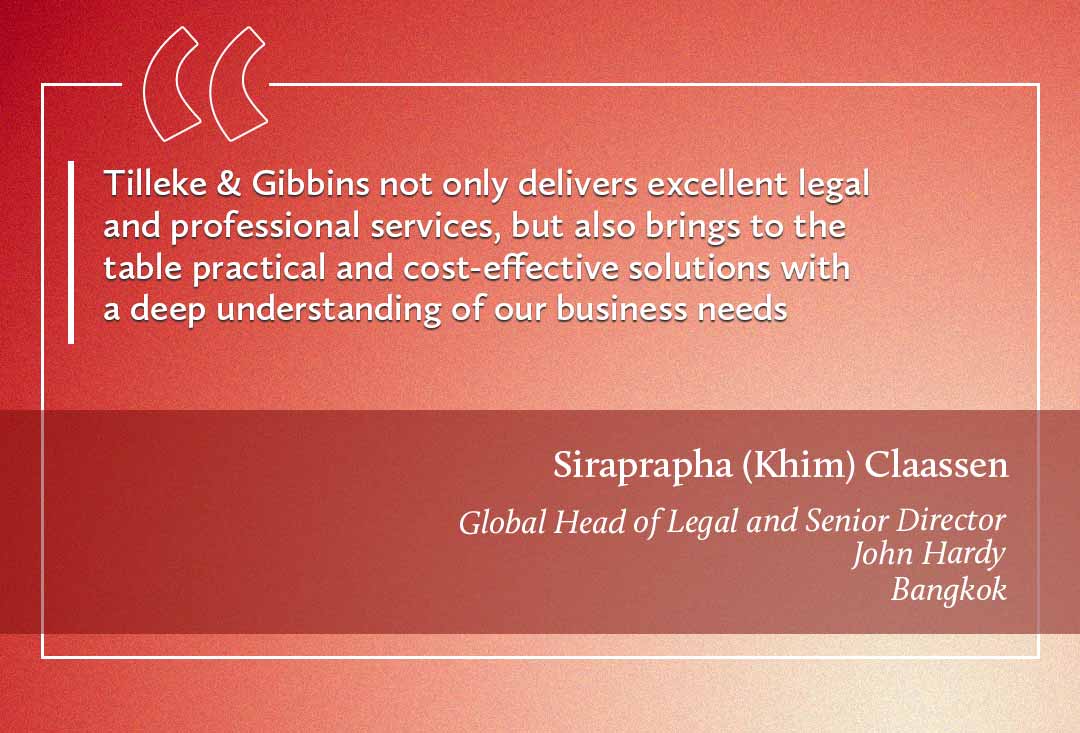 Siraprapha (Khim) Claassen, John Hardy