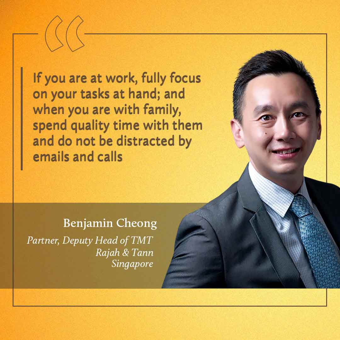 Benjamin Cheong, Rajah & Tann 
