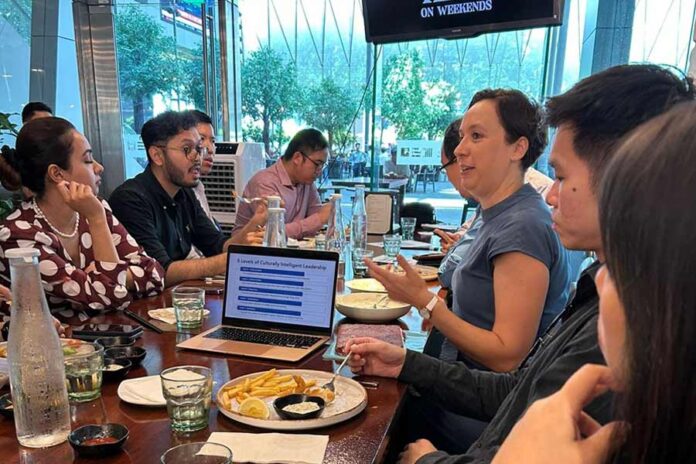 SCCA's wellness lunch meeting