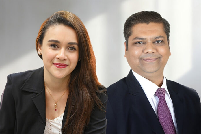 Nayona Roy and Manoj Panzade