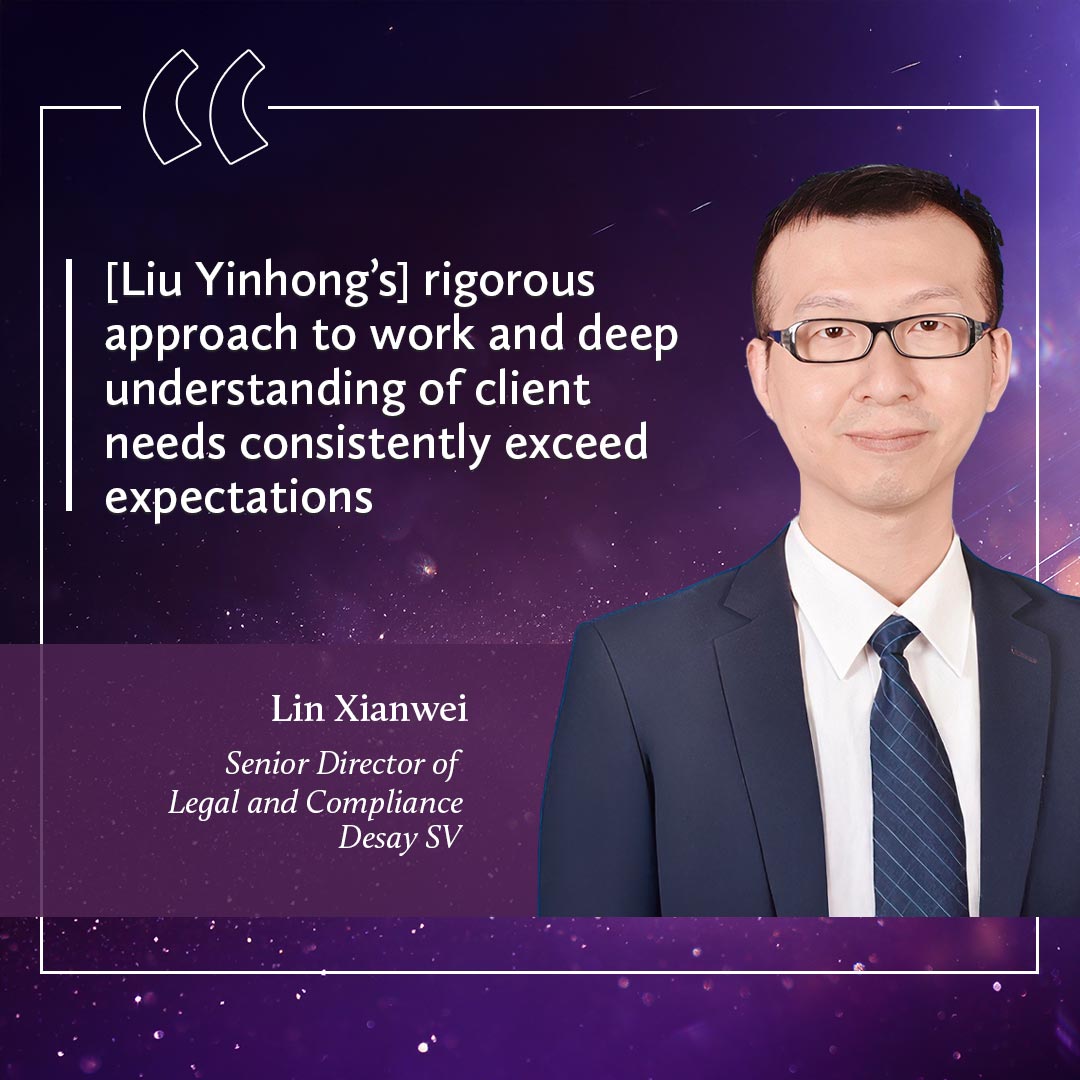 Lin Xianwei, Desay SV ENG